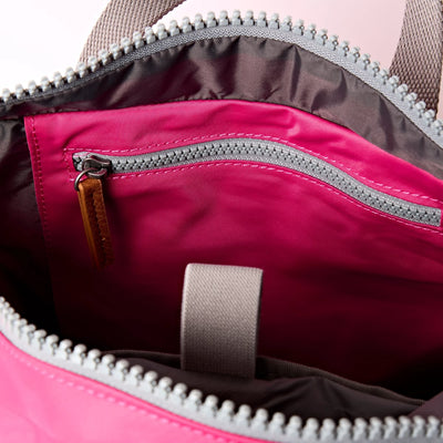 Roka Medium Canfield B Recycled Nylon: Granita Red at Bibelot Leek