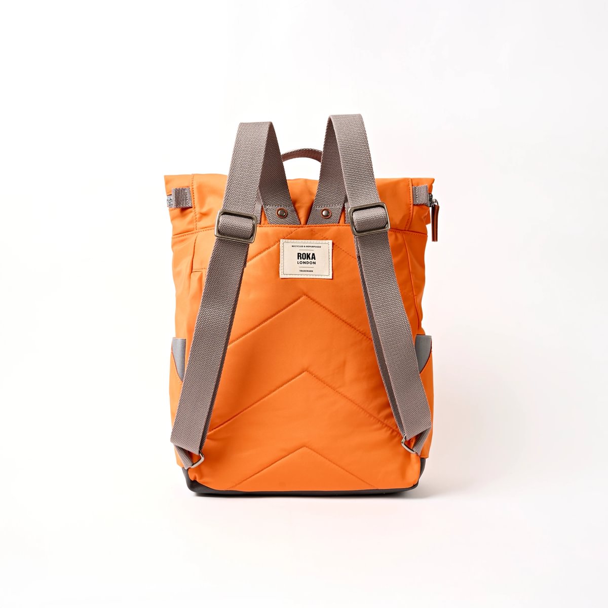 Roka Medium Canfield B Recycled Nylon: Jaffa Orange at Bibelot Leek