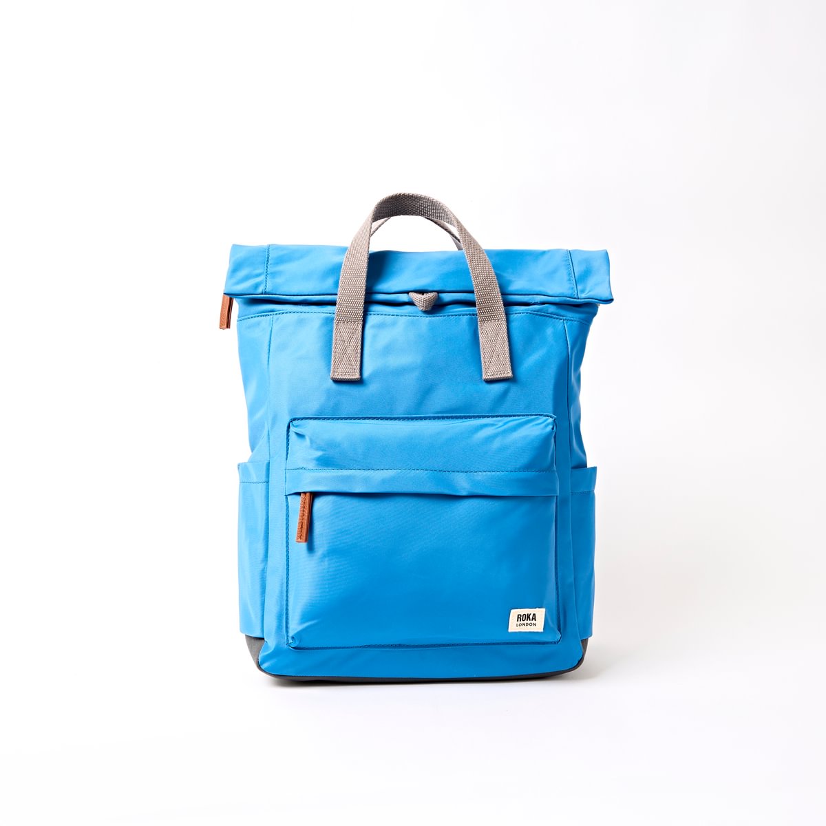 Roka Medium Canfield B Recycled Nylon: Malibu Blue at Bibelot Leek