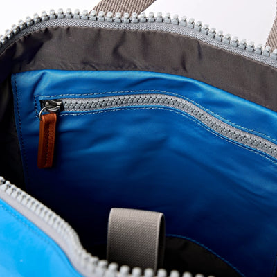 Roka Medium Canfield B Recycled Nylon: Malibu Blue at Bibelot Leek