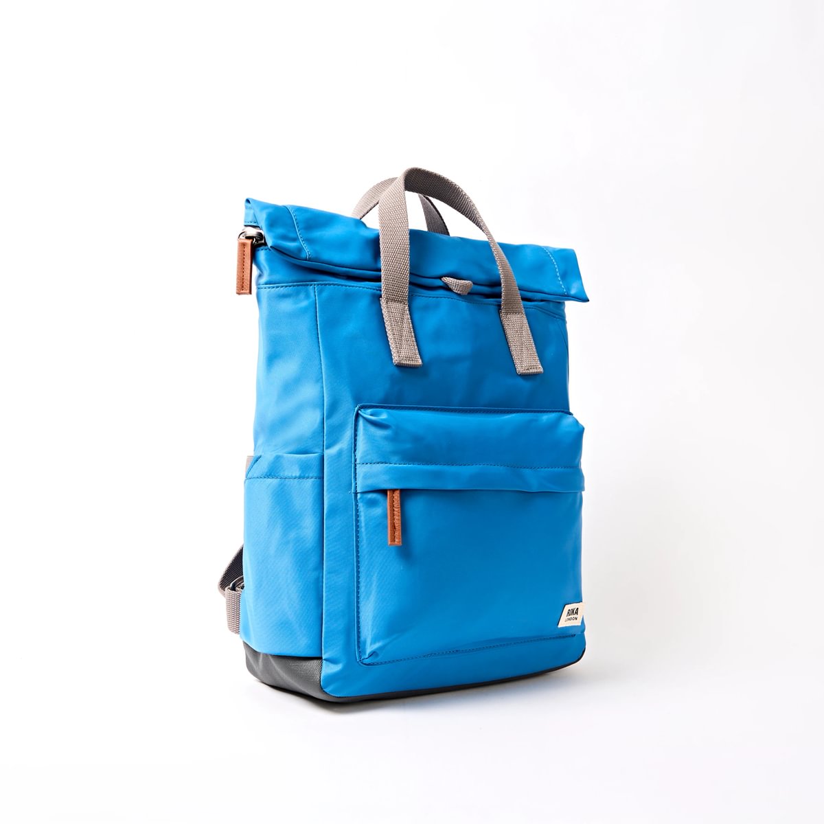 Roka Medium Canfield B Recycled Nylon: Malibu Blue at Bibelot Leek