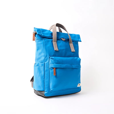 Roka Medium Canfield B Recycled Nylon: Malibu Blue at Bibelot Leek