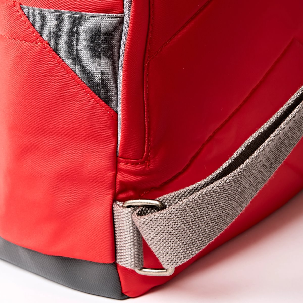 Roka Medium Canfield B Recycled Nylon: Scarlet at Bibelot Leek