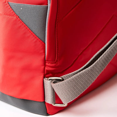 Roka Medium Canfield B Recycled Nylon: Scarlet at Bibelot Leek