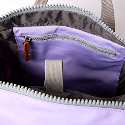 Roka Medium Canfield B Recycled Nylon: Thistle Bloom at Bibelot Leek