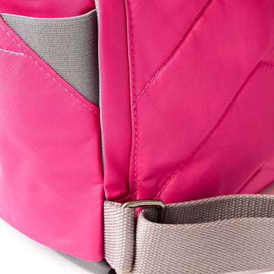 Roka Backpack Small Canfield B Recycled Nylon: Granita Red at Bibelot Leek