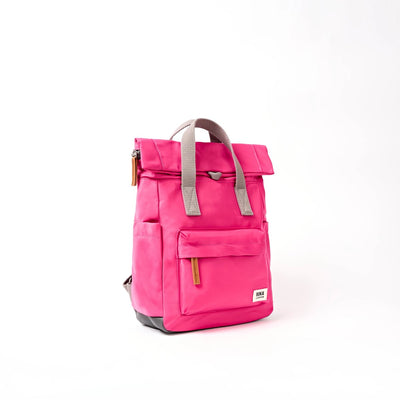 Roka Backpack Small Canfield B Recycled Nylon: Granita Red at Bibelot Leek