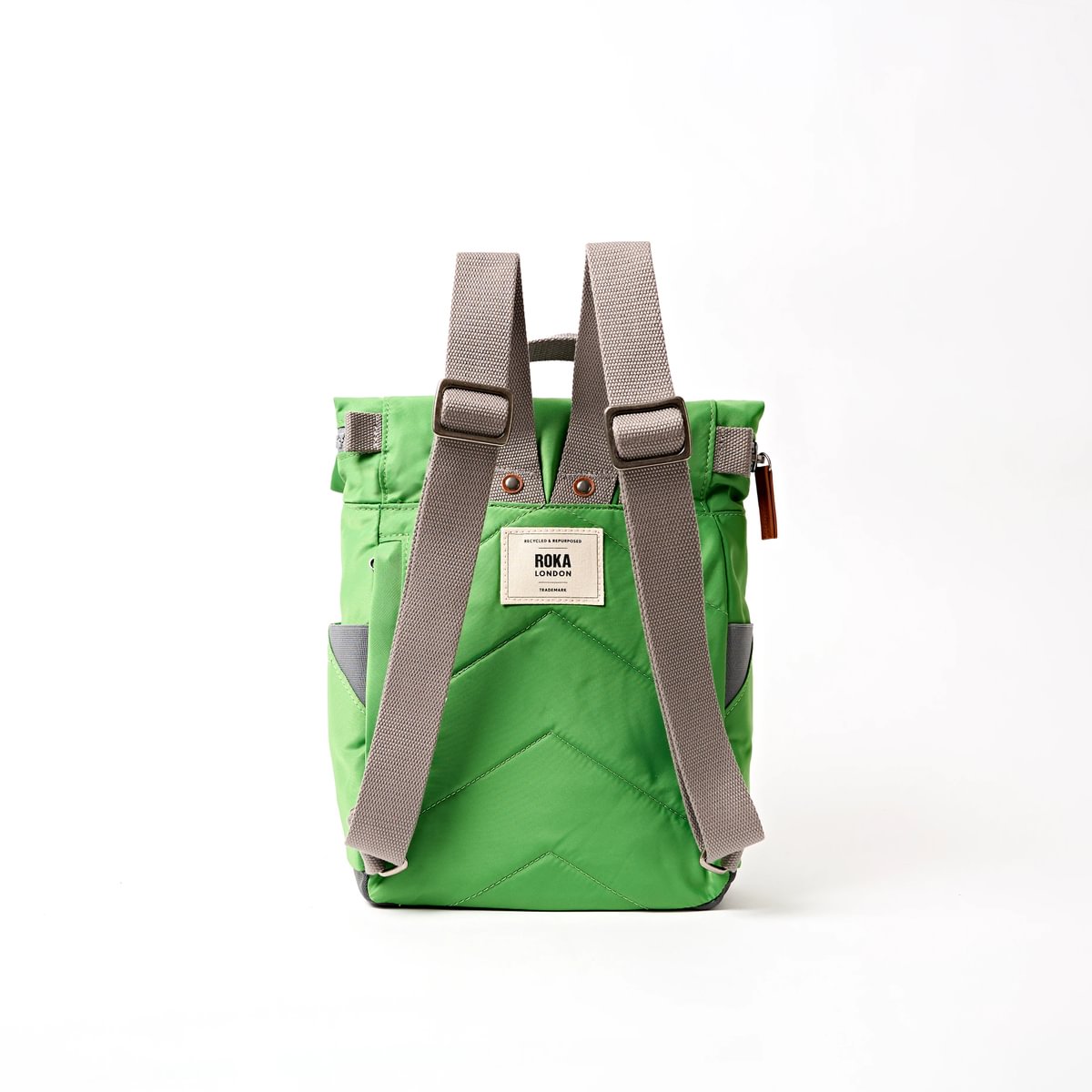 Roka Backpack Small Canfield B Recycled Nylon: Online Lime at Bibelot Leek