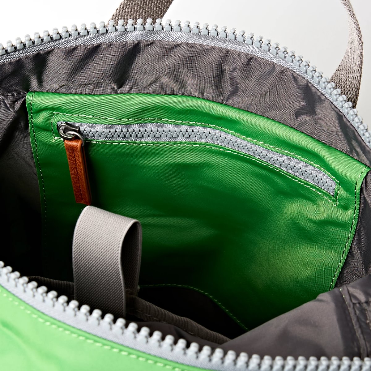 Roka Backpack Small Canfield B Recycled Nylon: Online Lime at Bibelot Leek