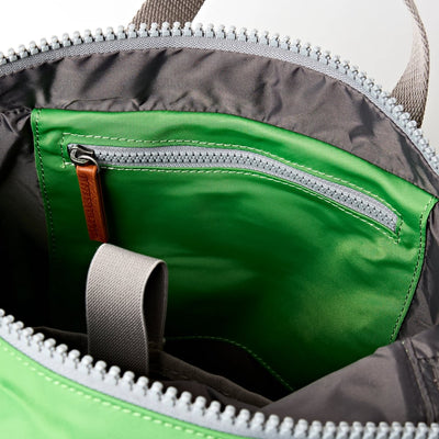 Roka Backpack Small Canfield B Recycled Nylon: Online Lime at Bibelot Leek