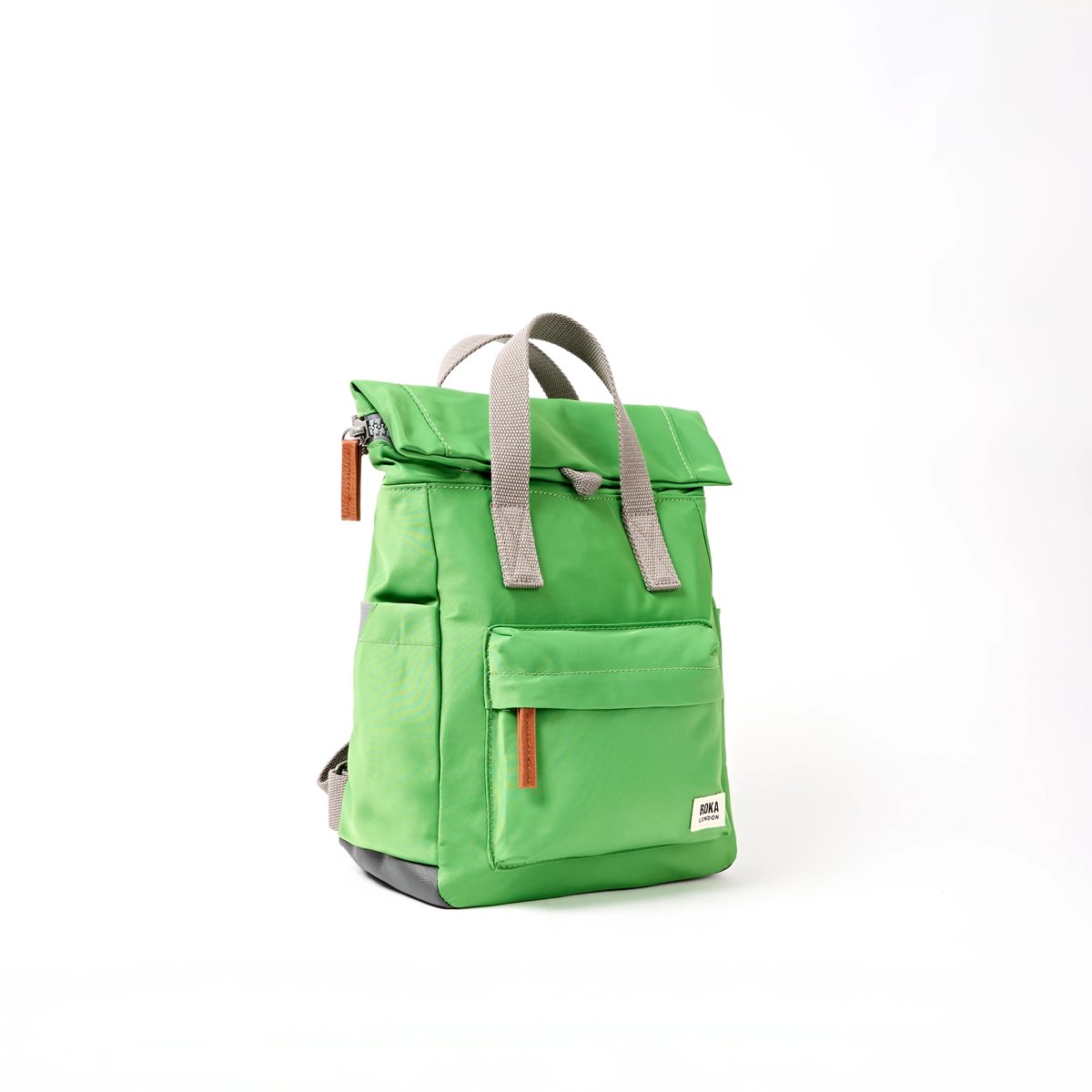 Roka Backpack Small Canfield B Recycled Nylon: Online Lime at Bibelot Leek