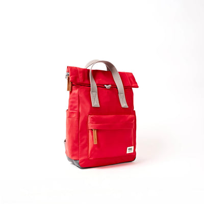 Roka Backpack Small Canfield B Recycled Nylon: Scarlet at Bibelot