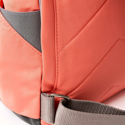 Roka Backpack Small Canfield B Recycled Nylon: Sugar Coral at Bibelot Leek
