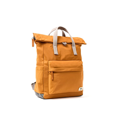  Roka Backpack Medium Canfield B Recycled Nylon: Biscuit at Bibelot Leek UK Stockist