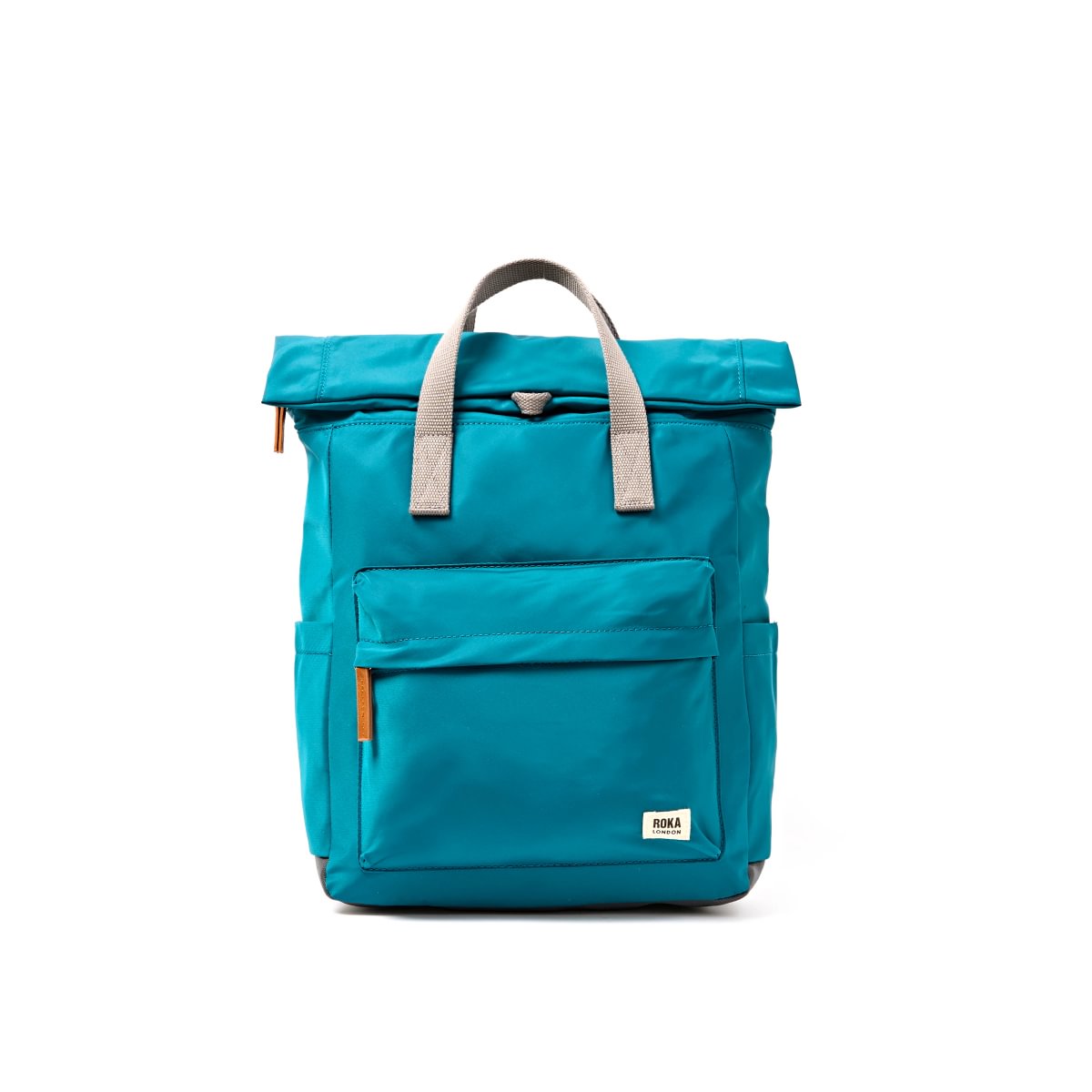 Roka Backpack Medium Canfield B Recycled Nylon: North Sea at Bibelot Leek UK Stockist