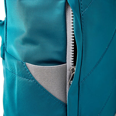Roka Backpack Medium Canfield B Recycled Nylon: North Sea at Bibelot Leek UK Stockist