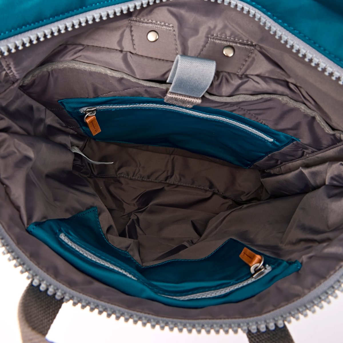 Roka Backpack Medium Canfield B Recycled Nylon: North Sea at Bibelot Leek UK Stockist