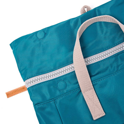 Roka Backpack Medium Canfield B Recycled Nylon: North Sea at Bibelot Leek UK Stockist