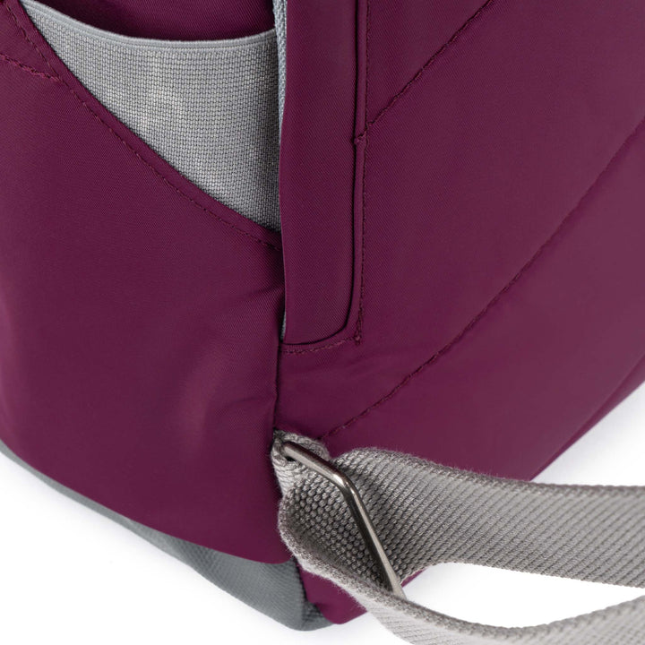 Roka Backpack Small Canfield B Recycled Nylon: Royal Burgundy