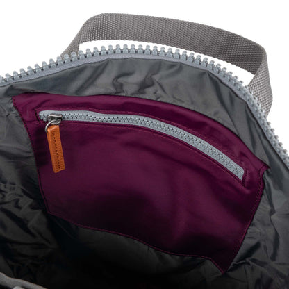 Roka Backpack Small Canfield B Recycled Nylon: Royal Burgundy