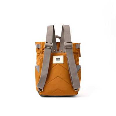 Roka Backpack Small Canfield B Recycled Nylon: Biscuit at Bibelot Leek UK Stockist