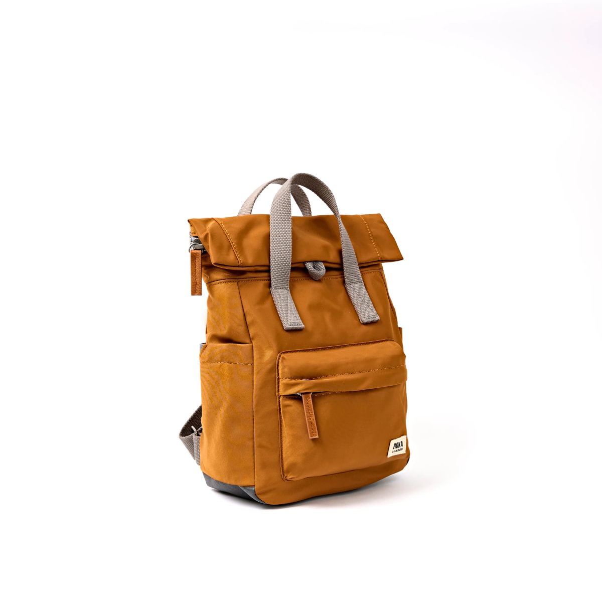 Roka Backpack Small Canfield B Recycled Nylon: Biscuit at Bibelot Leek UK Stockist