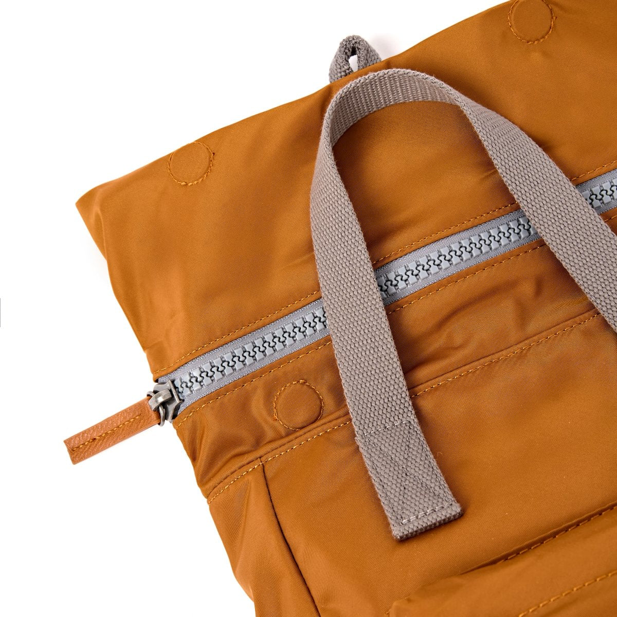 Roka Backpack Small Canfield B Recycled Nylon: Biscuit at Bibelot Leek UK Stockist