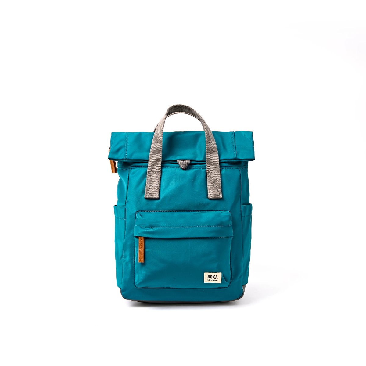 Roka Backpack Small Canfield B Recycled Nylon: North Sea at Bibelot Leek UK Stockist