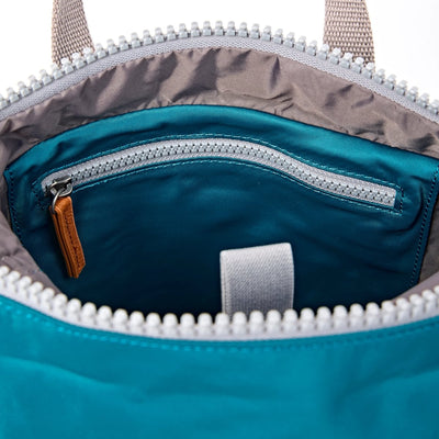 Roka Backpack Small Canfield B Recycled Nylon: North Sea at Bibelot Leek UK Stockist