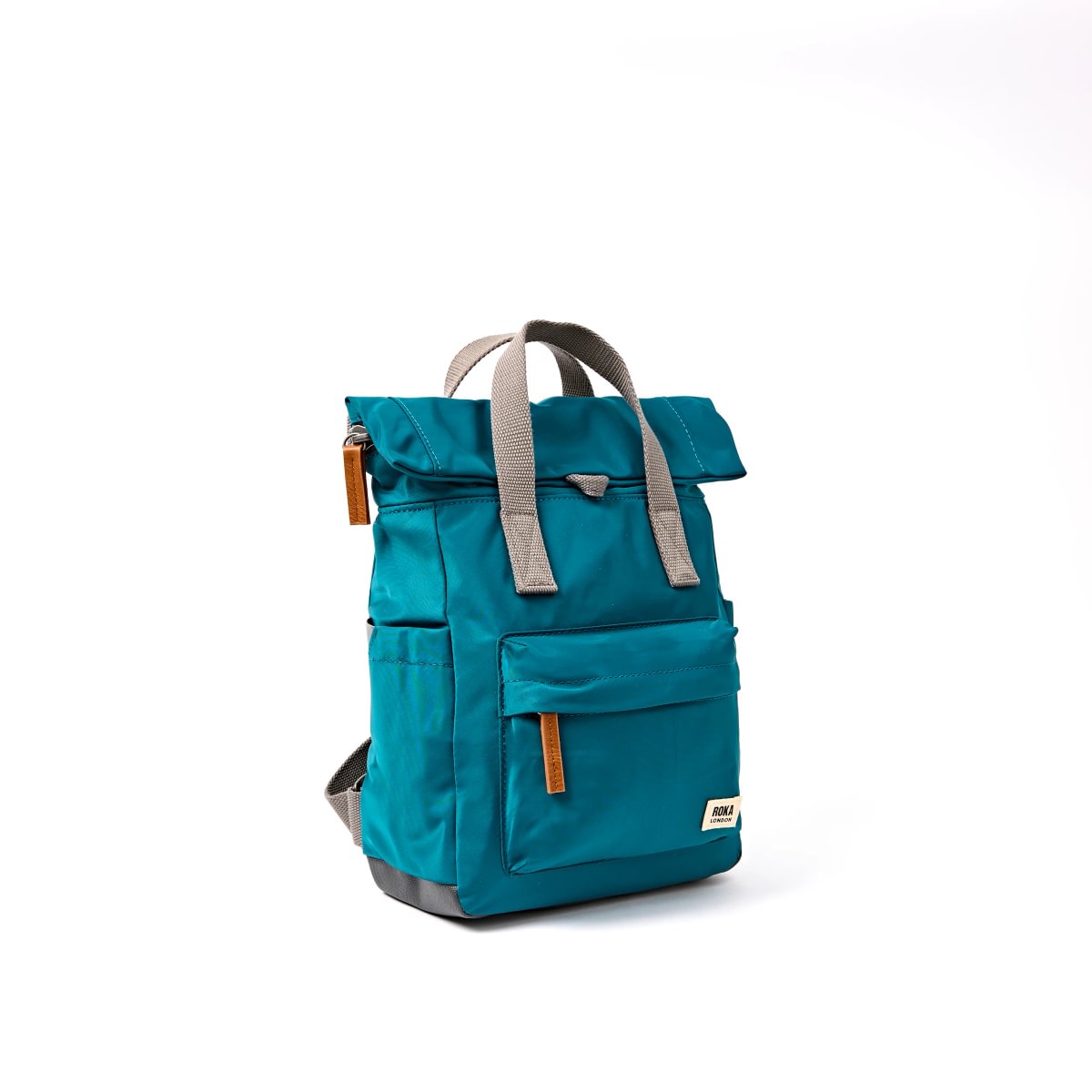 Roka Backpack Small Canfield B Recycled Nylon: North Sea at Bibelot Leek UK Stockist
