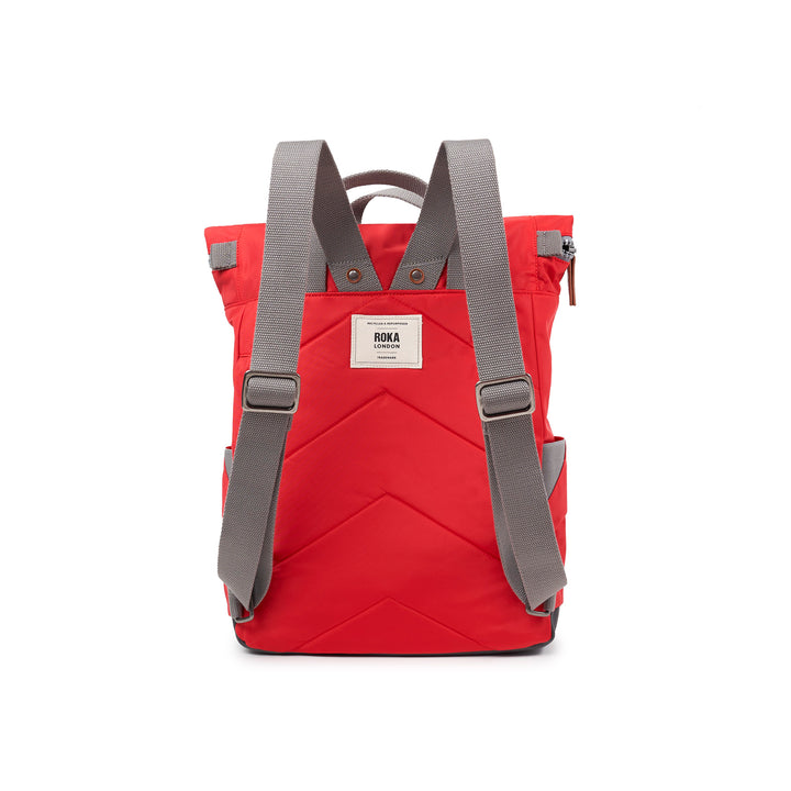 Roka Medium Canfield B Recycled Nylon: Chilli Oil