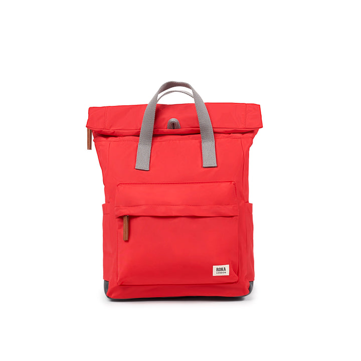 Roka Medium Canfield B Recycled Nylon: Chilli Oil