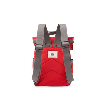 Roka Backpack Small Canfield B Recycled Nylon: Chilli Oil