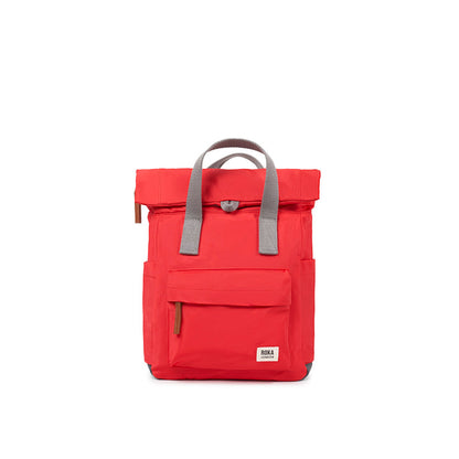 Roka Backpack Small Canfield B Recycled Nylon: Chilli Oil