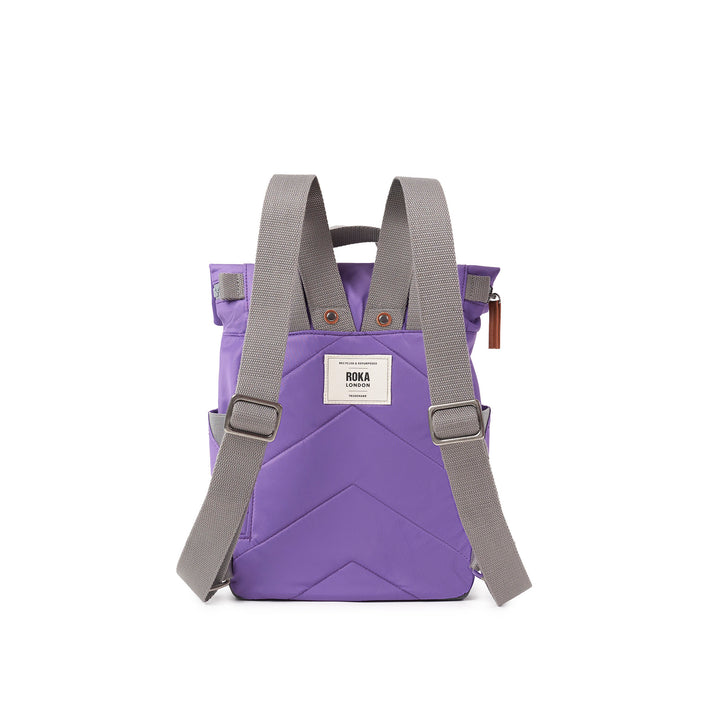 Roka Backpack Small Canfield B Recycled Nylon: Fresh Purple