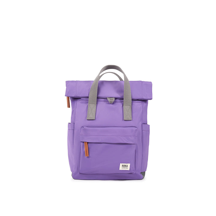 Roka Backpack Small Canfield B Recycled Nylon: Fresh Purple