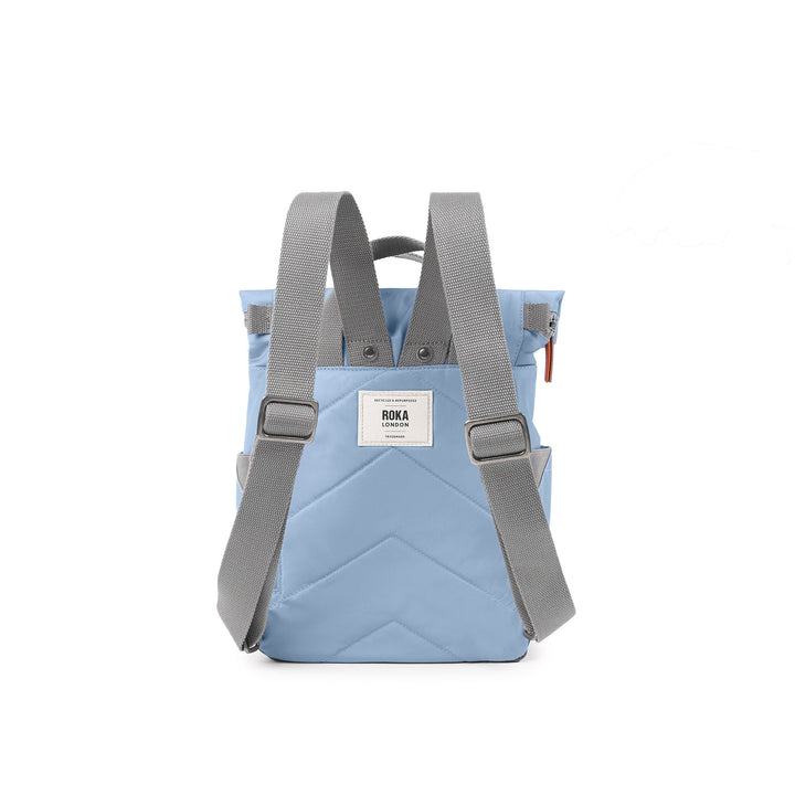 Roka Backpack Small Canfield B Recycled Nylon: Retro Blue