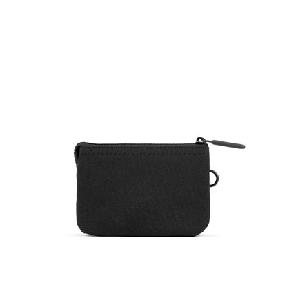 Roka Small Carnaby Recycled Canvas Wallet: All Black