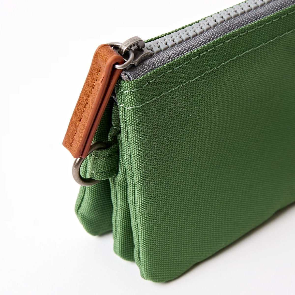 Roka Small Carnaby Recycled Canvas Wallet: Artichoke at Bibelot Leek