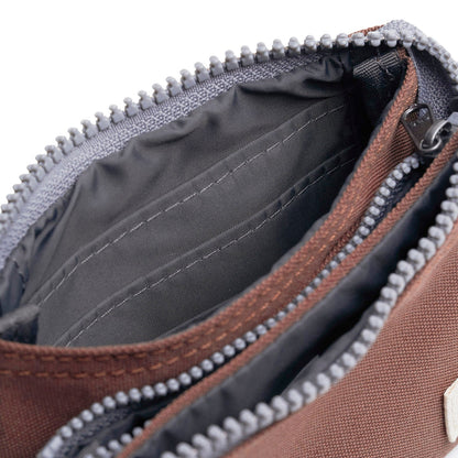Roka Small Carnaby Recycled Canvas Wallet: Coco