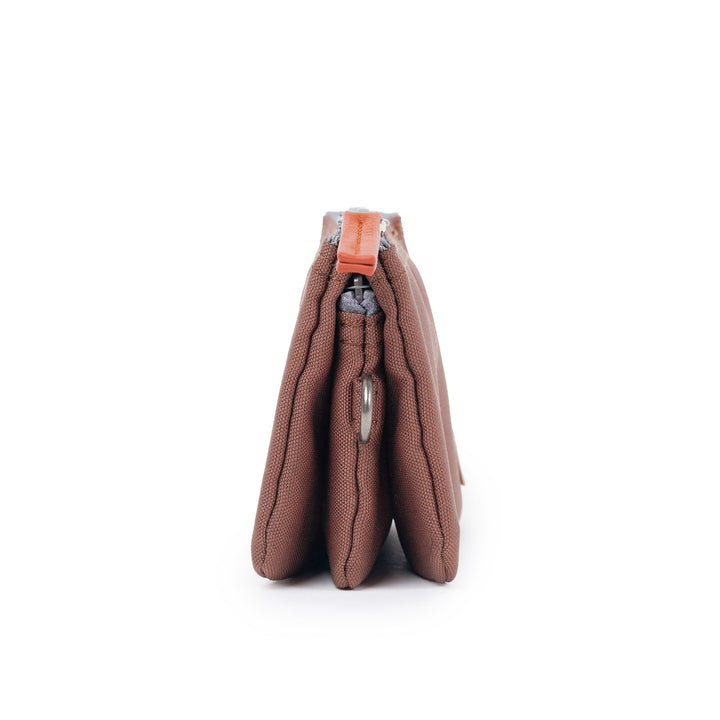 Roka Small Carnaby Recycled Canvas Wallet: Coco