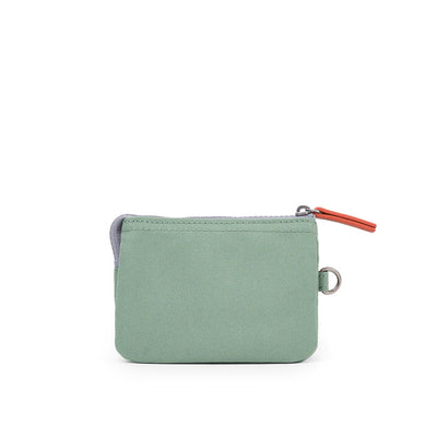 Roka Small Carnaby Recycled Canvas Wallet: Frost