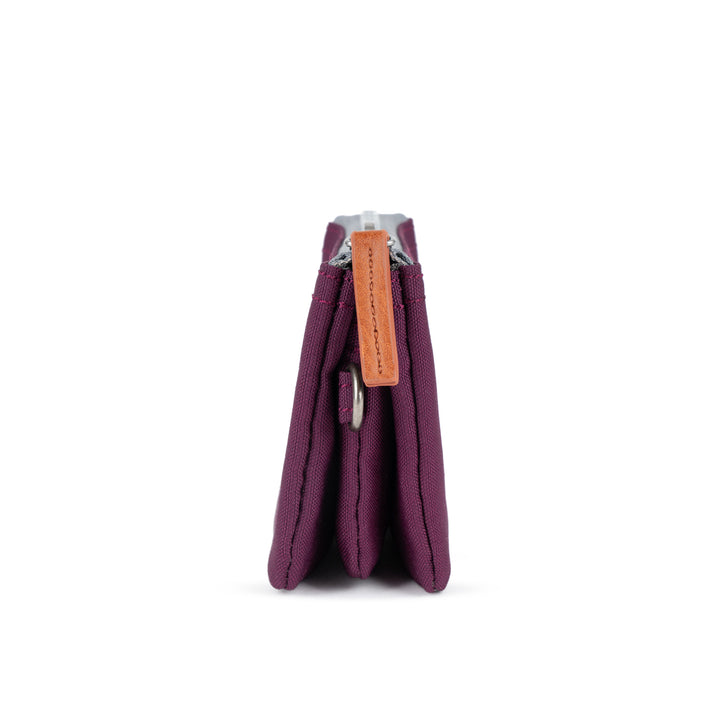 Roka Small Carnaby Recycled Canvas Wallet: Cherry Lacquer