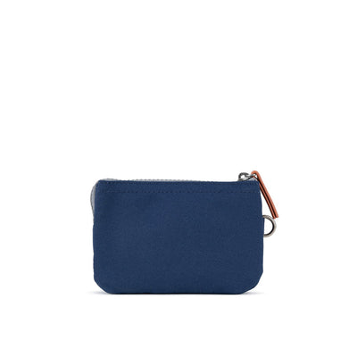 Roka Small Carnaby Recycled Canvas Wallet: Crisp Blue
