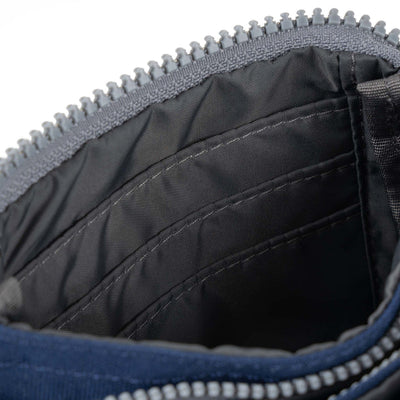 Roka Small Carnaby Recycled Canvas Wallet: Crisp Blue