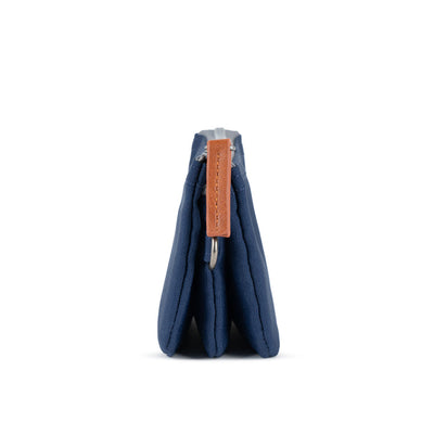 Roka Small Carnaby Recycled Canvas Wallet: Crisp Blue