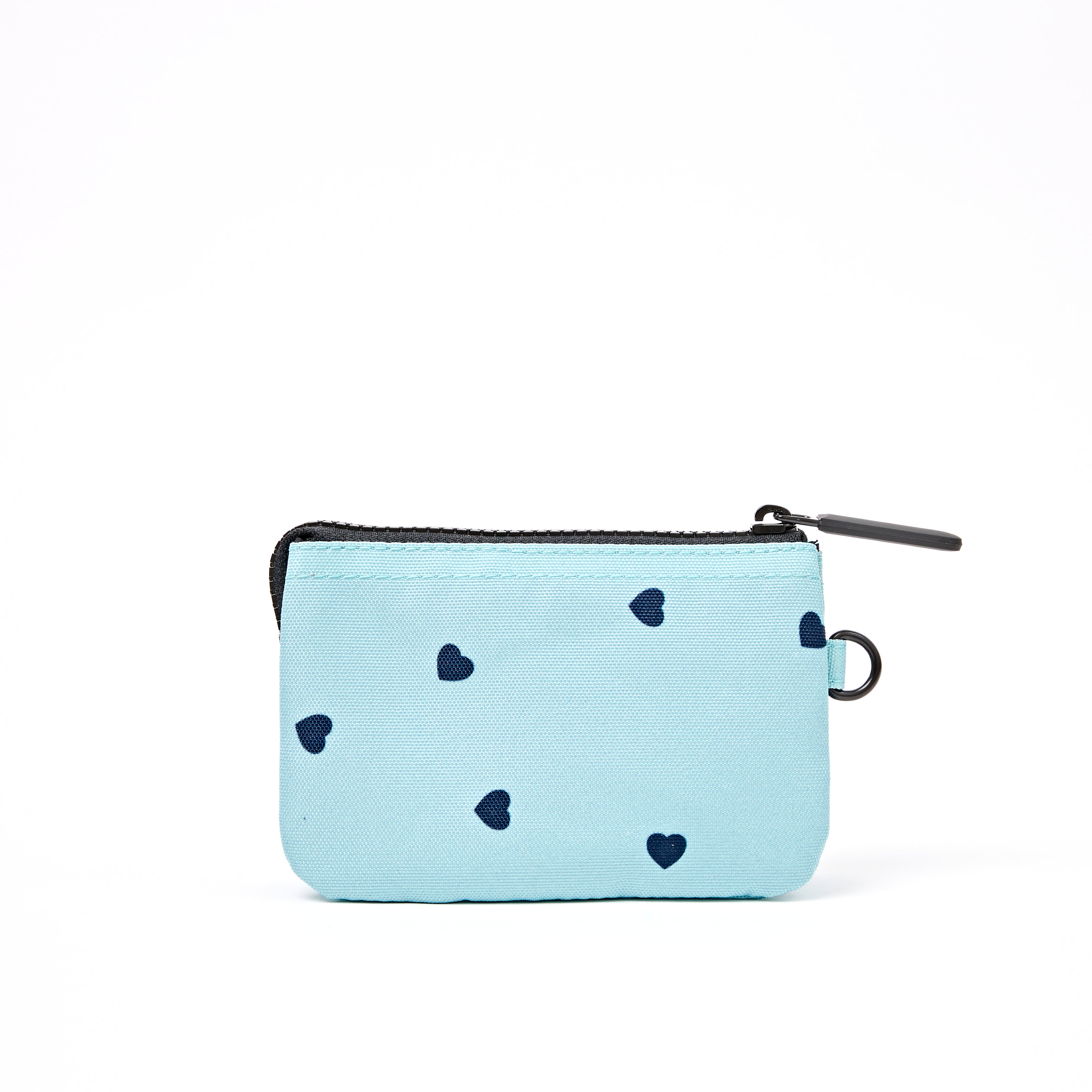 ROKA Small Carnaby Wallet – Heart Print Recycled Canvas at Bibelot Leek IK Stockist