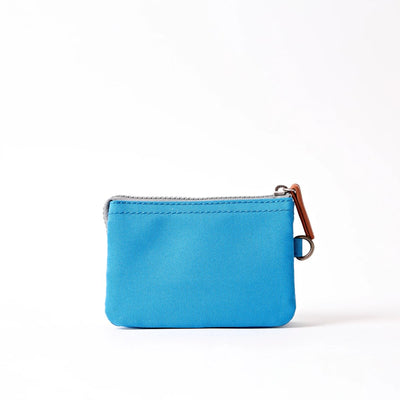 Roka Small Carnaby Recycled Canvas Wallet: Malibu Blue at Bibelot Leek