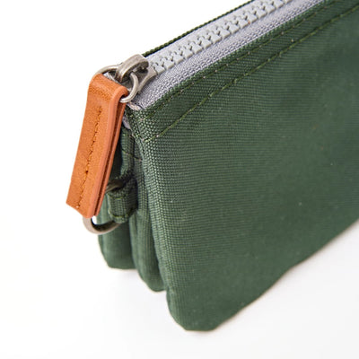 ROKA Small Carnaby Wallet – Thunderstorm Recycled Canvas at Bibelot Leek UK Stockist