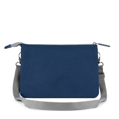 Roka Carnaby Crossbody XL Crisp Blue Recycled Canvas 